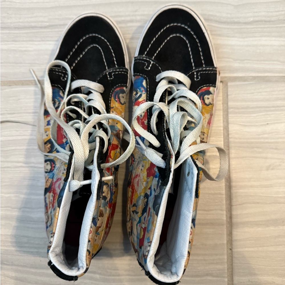Vans Disney Princess collab high top